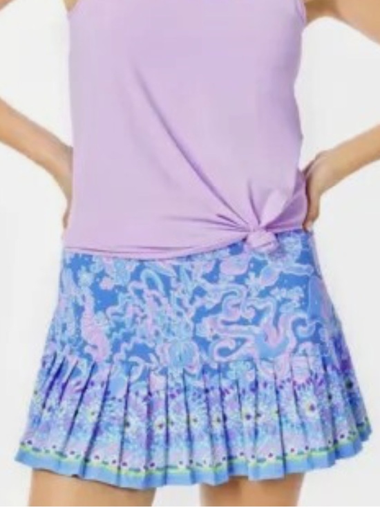 Dresses & Skirts - Lilly Pulitzer Taye Sea What I Pleated Women's 13" Golf Skort - L